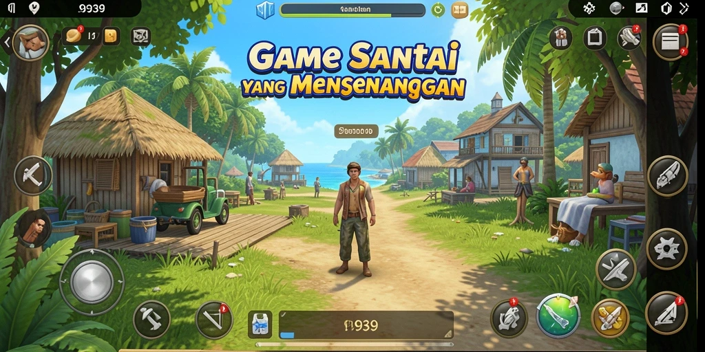 Tampilan gameplay 9939 dengan grafik cerah dan menarik