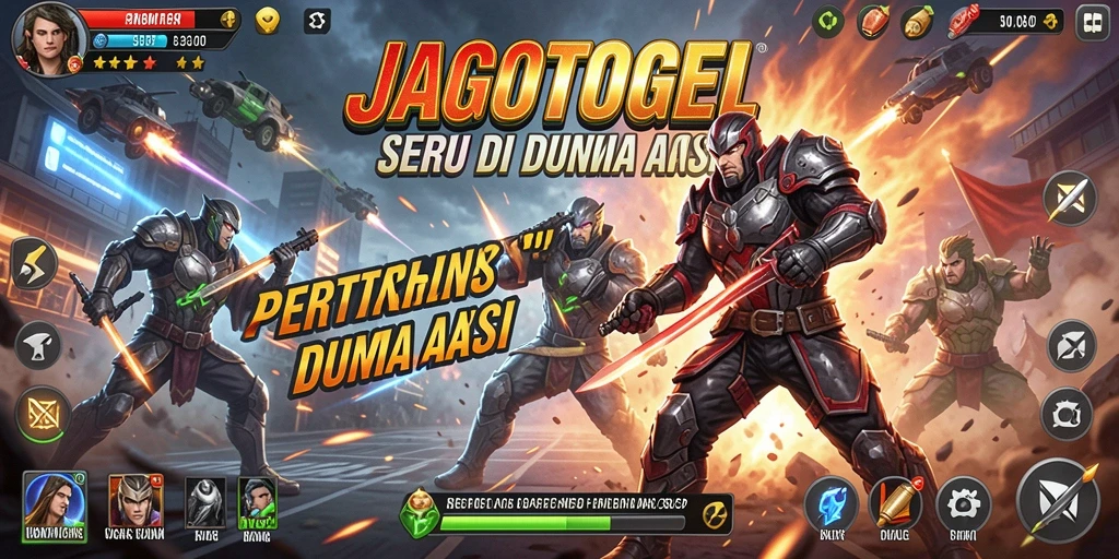 Tampilan gameplay seru dari JAGOTOGEL dengan aksi menegangkan.