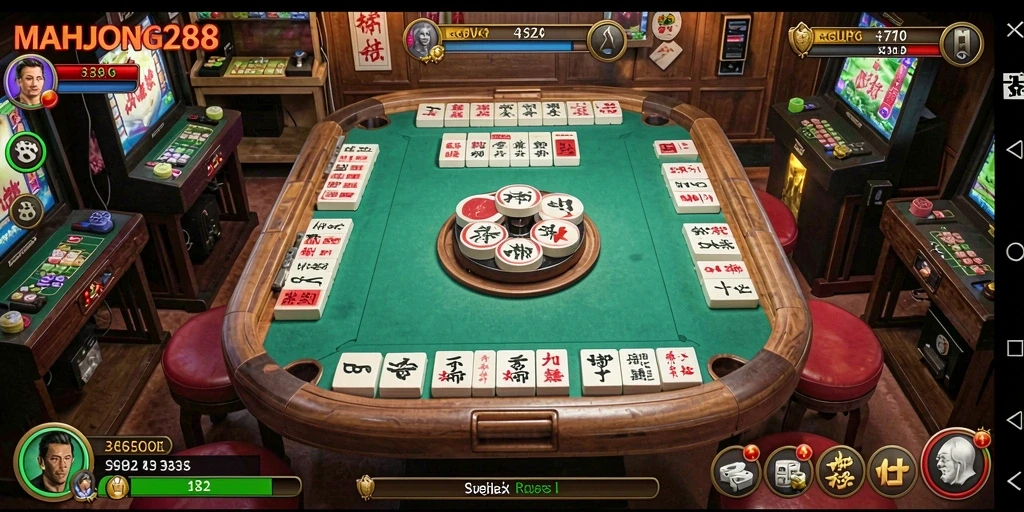 Screenshot MAHJONG288 menampilkan gameplay seru dan tantangan arcade.